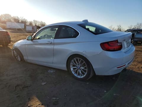 2016 Bmw 2 Series, VIN WBA1G9C57GV598609. Фото 2 з 6 з аукціону Copart. Каталог авто зі США OpenDataCar.