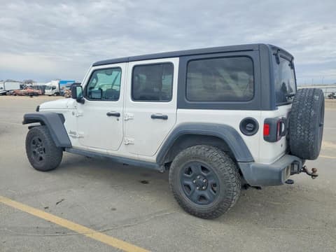 2020 Jeep Wrangler Unlimited, VIN 1C4HJXDN3LW340002. Фото 2 з 6 з аукціону Copart. Каталог авто зі США OpenDataCar.