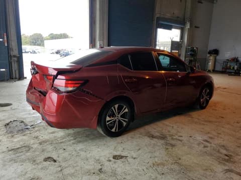 2022 Nissan Sentra, VIN 3N1AB8CV8NY217476. Zdjęcie 3 z 6 z aukcji Copart. Katalog aut z USA OpenDataCar.