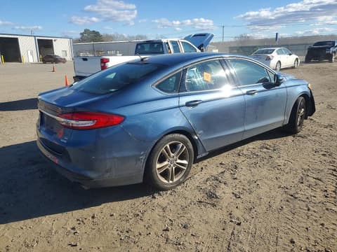 2018 Ford Fusion, VIN 3FA6P0HD4JR222660. Фото 3 з 6 з аукціону Copart. Каталог авто зі США OpenDataCar.