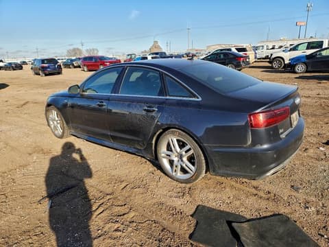 2016 Audi A6, VIN WAUFMAFC2GN030651. Фото 2 из 6 с аукциона Copart. Каталог авто из США OpenDataCar.