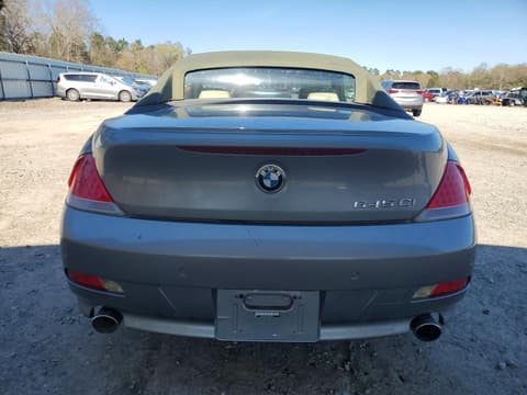 2005 Bmw 6 Series, VIN WBAEK73465B327633. Фото 6 из 6 с аукциона Copart. Каталог авто из США OpenDataCar.