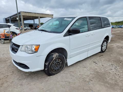 2017 Dodge Grand Caravan, VIN 2C4RDGBG7HR768025. Фото 1 з 6 з аукціону Copart. Каталог авто зі США OpenDataCar.