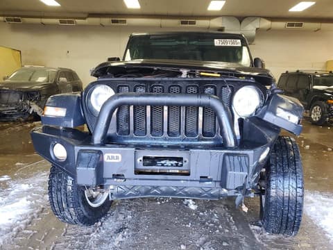 2020 Jeep Wrangler Unlimited, VIN 1C4HJXDG9LW171413. Фото 5 из 6 с аукциона Copart. Каталог авто из США OpenDataCar.