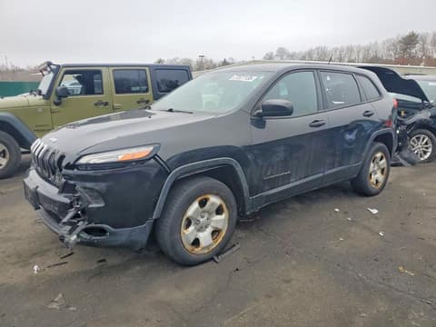 2014 Jeep Cherokee, VIN 1C4PJLAB8EW320684. Фото 1 з 6 з аукціону Copart. Каталог авто зі США OpenDataCar.