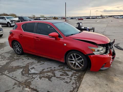 2015 Lexus CT 200h, VIN JTHKD5BH2F2225366. Фото 4 з 6 з аукціону Copart. Каталог авто зі США OpenDataCar.