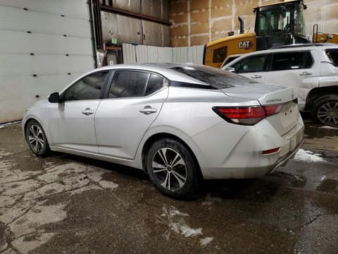 2021 Nissan Sentra, VIN 3N1AB8CVXMY270372. Фото 2 из 6 с аукциона Copart. Каталог авто из США OpenDataCar.