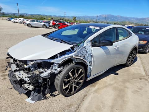 2023 Toyota Prius Prime, VIN JTDACACU3P3007596. Фото 1 з 6 з аукціону Copart. Каталог авто зі США OpenDataCar.