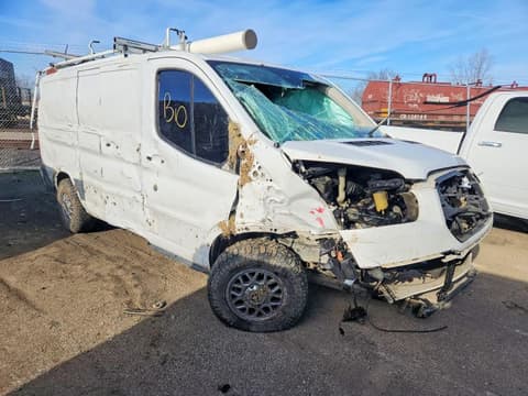 2018 Ford Transit, VIN 1FTYE1ZM8JKA47718. Фото 4 з 6 з аукціону Copart. Каталог авто зі США OpenDataCar.