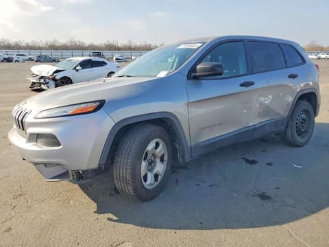 2017 Jeep Cherokee, VIN 1C4PJLAB1HW577514. Фото 1 з 6 з аукціону Copart. Каталог авто зі США OpenDataCar.