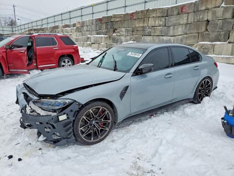 2023 Bmw M3, VIN WBS43AY02PFR21526. Фото 1 из 6 с аукциона Copart. Каталог авто из США OpenDataCar.
