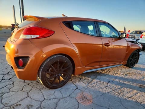 2016 Hyundai Veloster, VIN KMHTC6AE9GU297947. Фото 3 з 6 з аукціону Copart. Каталог авто зі США OpenDataCar.