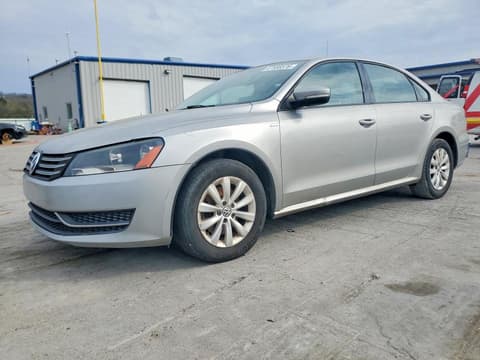 2014 Volkswagen Passat, VIN 1VWAT7A39EC083525. Фото 1 з 6 з аукціону Copart. Каталог авто зі США OpenDataCar.