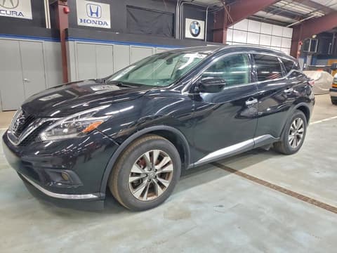 2018 Nissan Murano, VIN 5N1AZ2MH5JN116915. Фото 1 з 6 з аукціону Copart. Каталог авто зі США OpenDataCar.