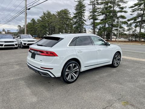 2020 Audi Q8, VIN WA1EVBF16LD019176. Photo 4 of 6 from Copart auction. OpenDataCar US salvage catalog.