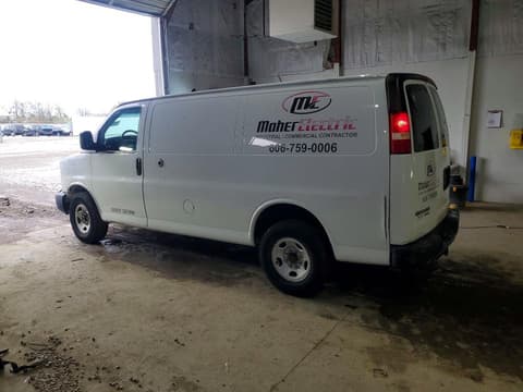 2013 Chevrolet Express 2500, VIN 1GCWGFCB5D1902391. Фото 2 з 6 з аукціону Copart. Каталог авто зі США OpenDataCar.