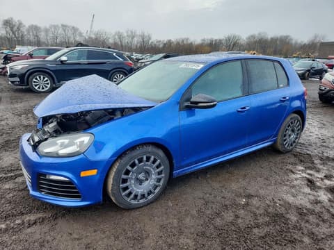 2013 Volkswagen Golf R, VIN WVWPF7AJ1DW056058. Фото 1 из 6 с аукциона Copart. Каталог авто из США OpenDataCar.