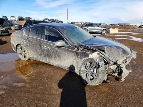 2014 Infiniti Q50, VIN JN1BV7AR7EM701458. Фото 4 з 6 з аукціону Copart. Каталог авто зі США OpenDataCar.