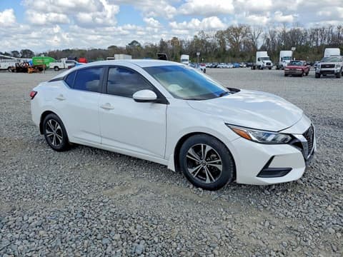 2020 Nissan Sentra, VIN 3N1AB8CV7LY275141. Фото 4 з 6 з аукціону Copart. Каталог авто зі США OpenDataCar.