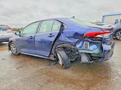 2021 Toyota Corolla, VIN JTDEAMDE7MJ024568. Фото 2 з 6 з аукціону Copart. Каталог авто зі США OpenDataCar.