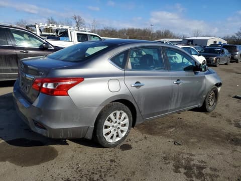 2017 Nissan Sentra, VIN 3N1AB7AP6HY305459. Фото 3 з 6 з аукціону Copart. Каталог авто зі США OpenDataCar.