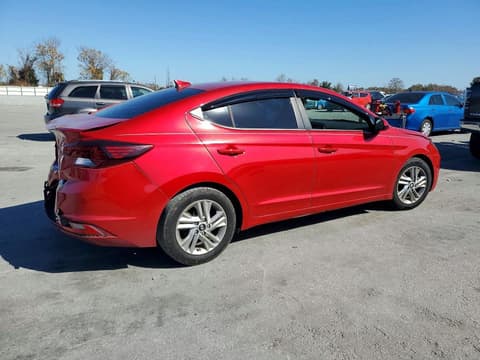 2020 Hyundai Elantra, VIN 5NPD84LF7LH574491. Фото 3 из 6 с аукциона Copart. Каталог авто из США OpenDataCar.