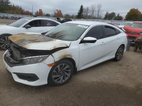 2018 Honda Civic, VIN 2HGFC2F65JH036628. Фото 1 з 6 з аукціону Copart. Каталог авто зі США OpenDataCar.