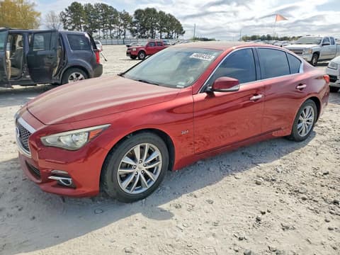 2016 Infiniti Q50, VIN JN1CV7AP4GM201005. Фото 1 з 6 з аукціону Copart. Каталог авто зі США OpenDataCar.