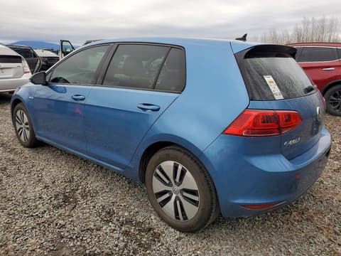 2016 Volkswagen e-Golf, VIN WVWKP7AU0GW912276. Фото 2 з 6 з аукціону Copart. Каталог авто зі США OpenDataCar.