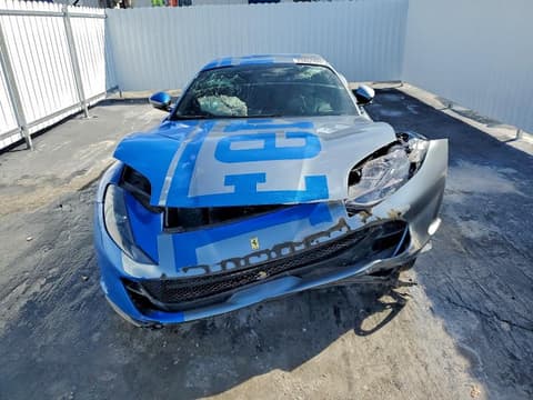 2021 Ferrari 812 GTS, VIN ZFF97CMA5M0258657. Фото 5 з 6 з аукціону Copart. Каталог авто зі США OpenDataCar.