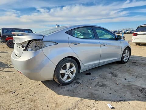 2013 Hyundai Elantra, VIN 5NPDH4AE6DH274730. Фото 3 з 6 з аукціону Copart. Каталог авто зі США OpenDataCar.