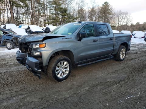 2022 Chevrolet Silverado, VIN 1GCPYBEK8NZ114845. Фото 1 з 6 з аукціону Copart. Каталог авто зі США OpenDataCar.