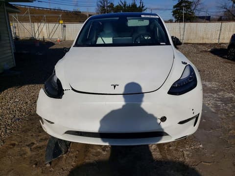 2020 Tesla Model Y, VIN 5YJYGDEE9LF027455. Фото 5 з 6 з аукціону Copart. Каталог авто зі США OpenDataCar.