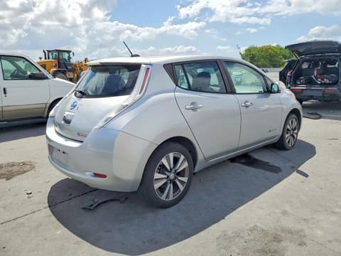 2015 Nissan Leaf, VIN 1N4AZ0CP6FC316986. Фото 3 из 6 с аукциона Copart. Каталог авто из США OpenDataCar.