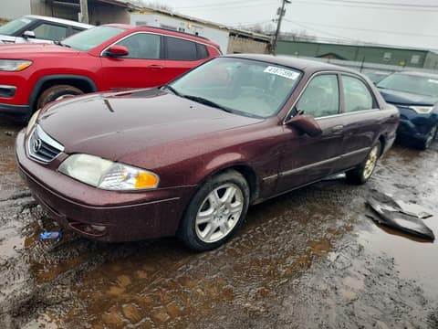 2002 Mazda 626, VIN 1YVGF22F725288044. Photo 1 of 6 from Copart auction. OpenDataCar US salvage catalog.
