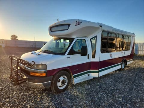 2014 Chevrolet Express 4500, VIN 1GB6G5BG7E1172044. Фото 2 з 6 з аукціону Copart. Каталог авто зі США OpenDataCar.