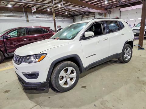 2019 Jeep Compass, VIN 3C4NJDBB6KT849595. Фото 1 з 6 з аукціону Copart. Каталог авто зі США OpenDataCar.