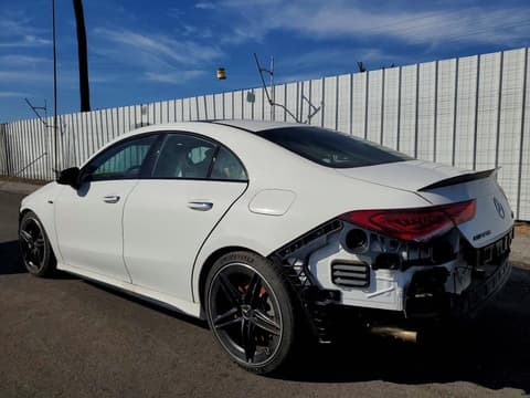 2022 Mercedes-benz CLA-Class, VIN W1K5J5DB3NN267399. Фото 2 з 6 з аукціону Copart. Каталог авто зі США OpenDataCar.