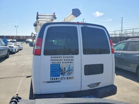 2008 Chevrolet Express G1500, VIN 1GCFG15X381177648. Фото 6 из 6 с аукциона Copart. Каталог авто из США OpenDataCar.