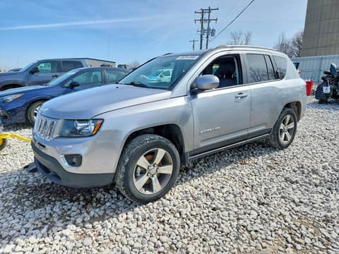 2017 Jeep Compass, VIN 1C4NJDEB9HD129590. Фото 1 из 6 с аукциона Copart. Каталог авто из США OpenDataCar.