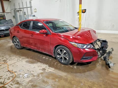 2020 Nissan Sentra, VIN 3N1AB8CV0LY284313. Фото 4 з 6 з аукціону Copart. Каталог авто зі США OpenDataCar.