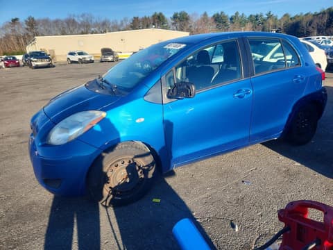 2010 Toyota Yaris, VIN JTDKT4K37A5286416. Фото 1 з 6 з аукціону Copart. Каталог авто зі США OpenDataCar.