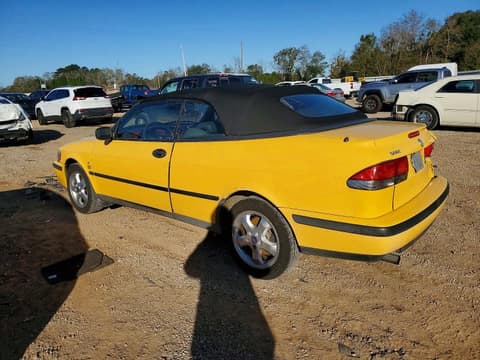 1999 Saab 9-3, VIN YS3DF75P4X7052529. Фото 2 з 6 з аукціону Copart. Каталог авто зі США OpenDataCar.