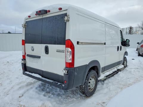 2023 Ram ProMaster 2500, VIN 3C6LRVVG9PE572781. Photo 3 of 6 from Copart auction. OpenDataCar US salvage catalog.