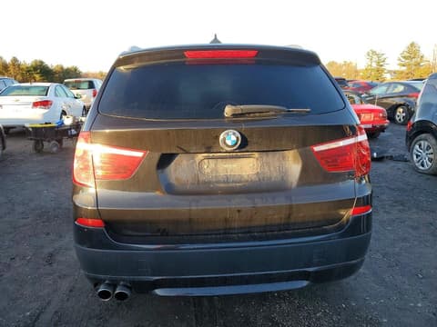 2011 Bmw X3, VIN 5UXWX5C52BL715162. Фото 6 з 6 з аукціону Copart. Каталог авто зі США OpenDataCar.