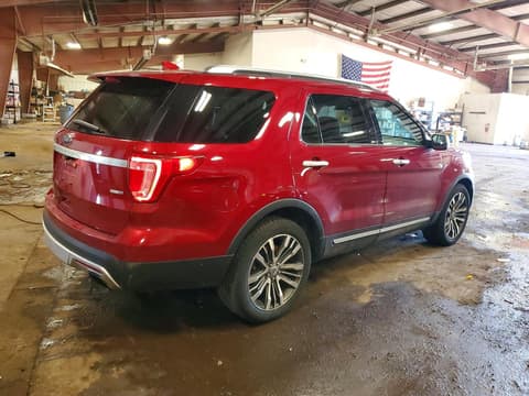 2017 Ford Explorer, VIN 1FM5K8HT1HGC04592. Фото 3 з 6 з аукціону Copart. Каталог авто зі США OpenDataCar.