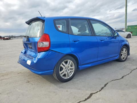 2008 Honda Fit, VIN JHMGD38678S048896. Photo 3 of 6 from Copart auction. OpenDataCar US salvage catalog.