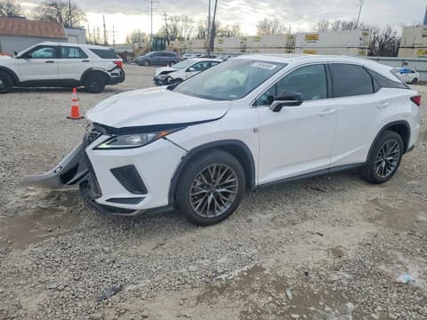2021 Lexus RX, VIN 2T2SZMDA8MC293016. Фото 1 из 6 с аукциона Copart. Каталог авто из США OpenDataCar.