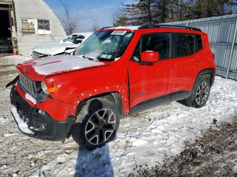 2016 Jeep Renegade, VIN ZACCJBBTXGPD63021. Фото 1 з 6 з аукціону Copart. Каталог авто зі США OpenDataCar.