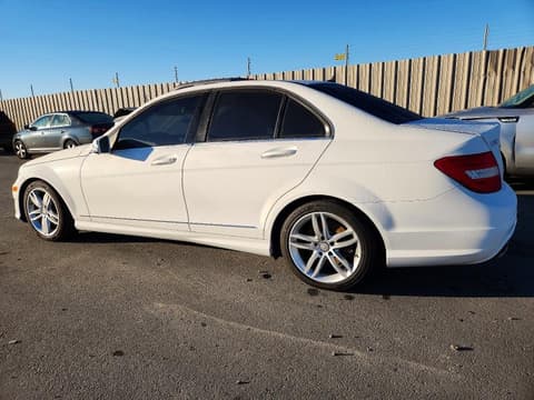 2014 Mercedes-benz C-Class, VIN WDDGF4HBXEA964848. Photo 2 of 6 from Copart auction. OpenDataCar US salvage catalog.